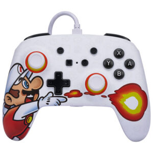 PowerA Enhanced Wired Controller for Nintendo Switch - Fireball Mario