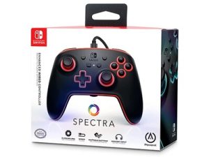 PowerA Spectra Enhanced Wired Controller for Switch - Black