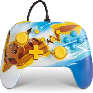 PowerA Enhanced Wired Controller for Nintendo Switch - Pokémon: Pikachu Charge