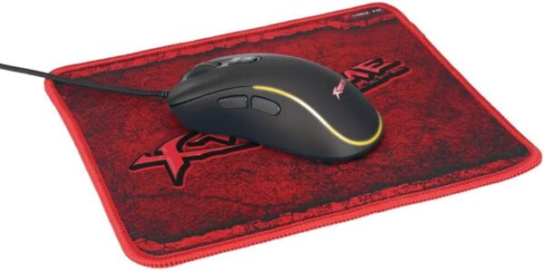 Xtrike Me Wired Optical Gaming Mouse GM-290 6D 7 Buttons RGB Backlight DPI 1200/1800/2400/3600 with mousepad