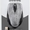 Modal Wireless Optical Mouse - Grey Washed Wood Model #: MD-PNM7013-WD-C