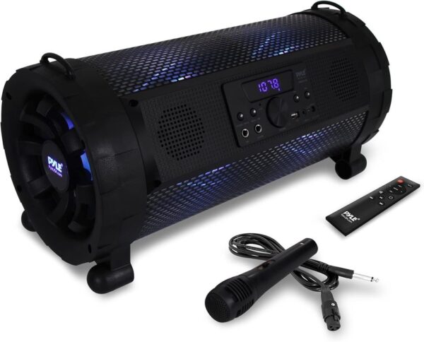 Pyle Bluetooth Boombox Street Blaster Stereo Speaker - Portable Wireless 300 Watt speaker