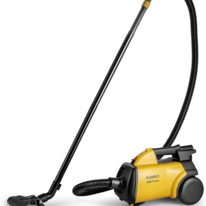 EUREKA Mighty Mite 3670G Corded Canister Vacuum Cleaner Bagged for Carpets and Hard floors, Pet, Yellow