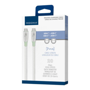Insignia 2.1m (7 ft.) USB-C to USB-C Cable