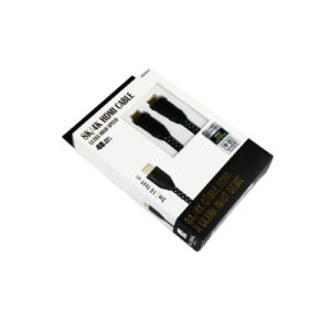 GlobalTone - HDMI 2.1 Cable, 8K Certified, Ultra High Speed, 48 Gbps, UHD, HDR, 30 AWG, 10 Feet Length, Black Model: 03781Web Code: 16623806