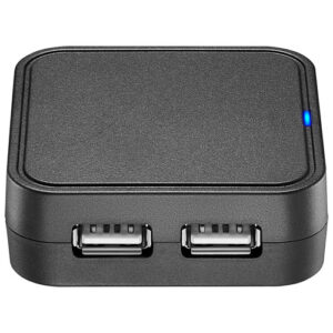 Best Buy Essentials 4-Port USB 2.0 Travel Hub (BE-PH2A4AT-C)