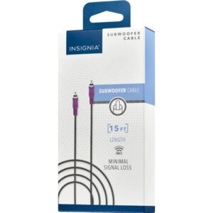Open Box - Insignia NS-HZ5342 15' Subwoofer Cable