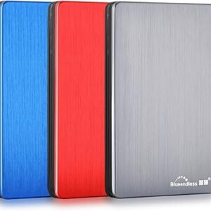 Blueendless 2.5" Portable External Hard Drive USB3.0 Hard Disk for Desktop,Laptop,PC (500gb-blue)