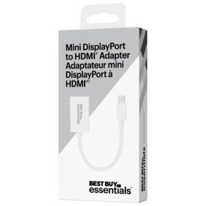 Best Buy Essentials Mini DisplayPort to HDMI Adapter (BE-PAMDHD-C)