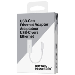 Best Buy Essentials USB-C to Ethernet Adapter (BE-PA2CEW23-C)
