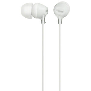 Sony In-Ear Sound Isolating Headphones (MDREX15LPW) - White
