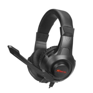 Xtrike Me HP-311 - Stereo Gaming Headset, Wired with Microphone and Remote Control, Black