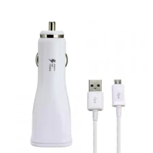 Samsung car adapter 15W usb charger White
