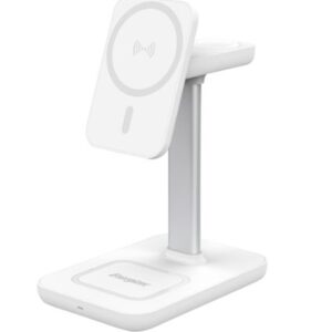 Energizer 3-in-1 7.5W Magnetic Wireless Charging Stand (WCP304) - White