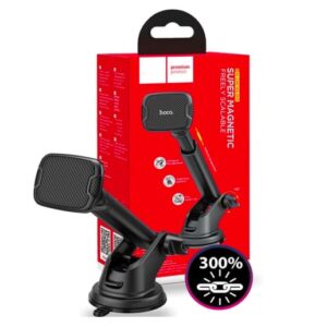 HOCO CA67 Super Magnetic Freely Scalable | 360 Degree Rotation | Strong Magnetic Absorption | Phone Holder for Cars and Trucks