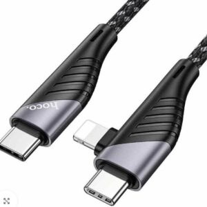 Hoco 2 in 1 type c to lightning super fast data cable U95 1.2m