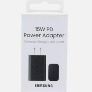 samsung 15W pd power adapter compact design / USB c port