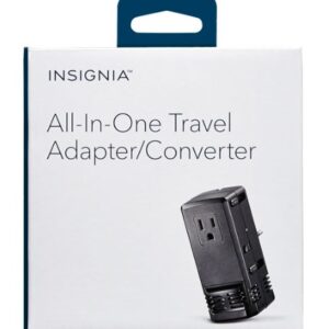 Insignia All-in-One Travel Adapter/Converter (NS-MTA1875-C)