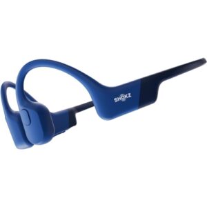 Open Box - Shokz OpenRun Bone Conduction Open-Ear Endurance Headphones - Blue