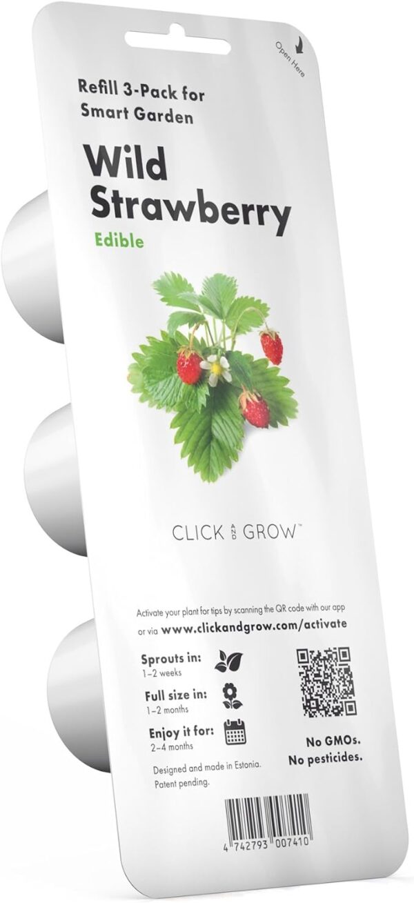 Plant pod 3 - pack for smart garden wild strawberry edible