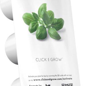 Click and Grow Smart Garden Basil Plant Pods, 3-Pack