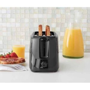Mainstays 2-slcie toaster 6 toast settings & cancel feature.