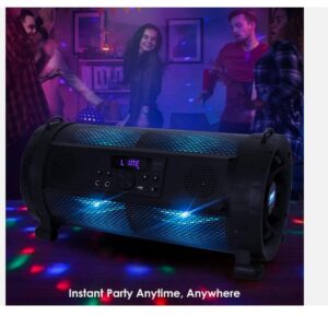 yle Bluetooth Boombox Street Blaster Stereo portable Speaker - PBMSPG190