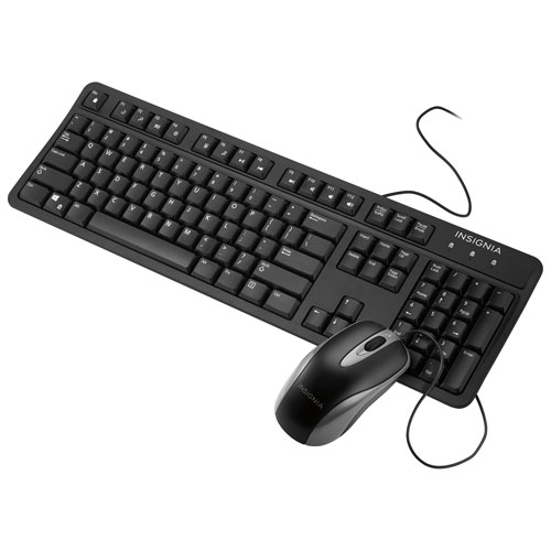Insignia Optical wired Keyboard & Mouse Combo