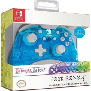 Nintendo switch rock candy wired controller (Blue)